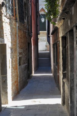 Gorgeous Italy Venice view narrow streets small width architecture