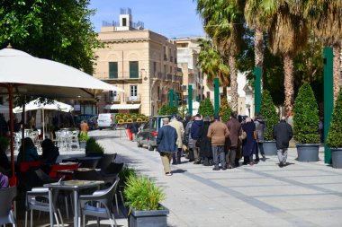 Funeral ceremony in Sicily Italy long-liver passed away farewell ceremony
