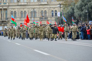 Azerbaycan 'ın Nazilere karşı zafer günü, Azerbaycan' ın Bakü 'deki Ermeni geçit törenine karşı zaferidir.