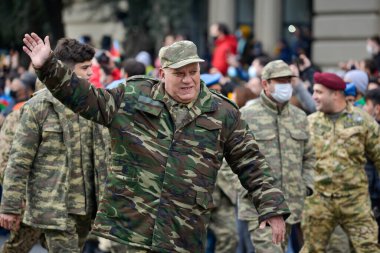 Azerbaycan 'ın Nazilere karşı zafer günü, Azerbaycan' ın Bakü 'deki Ermeni geçit törenine karşı zaferidir.