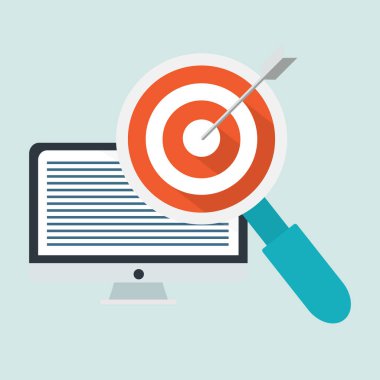 veri hedef aramasının resim simgesi