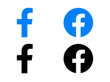 Facebook sosyal medya fb sohbet resim simgesi