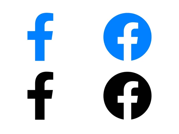Art Illustration Symbol Symbol Von Facebook Social Media Chat — Stockvektor