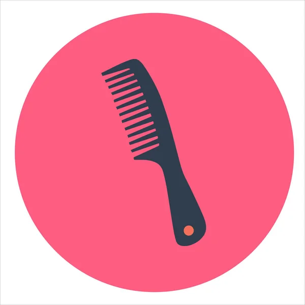 Art Illustration Icon Symbol Hair Comb — Stockvektor