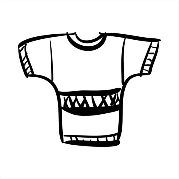Art Illustration Abstract Hand Draw Vector Symbol Icon Shirt Cloth — ストックベクタ