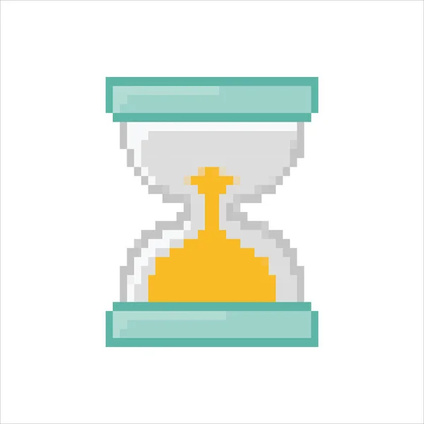 Pixel Art Illustration Draw Artwork Bit Design Character Icon Symbol — Vector de stock