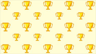 Resim çizimi arka plan pikseli karakter simgesi tasarım konsepti kupa şampiyonunun video oyun setini çizer 