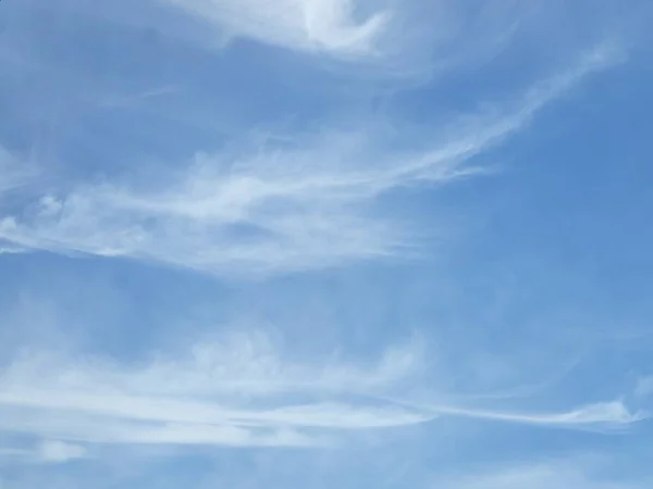 Beautiful and Unique Cloud in the Blue Sky