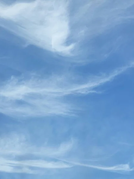 Beautiful and Unique Cloud in the Blue Sky