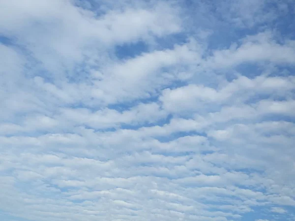 Beautiful Unique Cloud Blue Sky — Stock Photo, Image