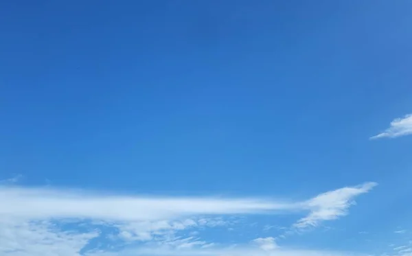 Beautiful Unique Cloud Blue Sky — Stock Photo, Image