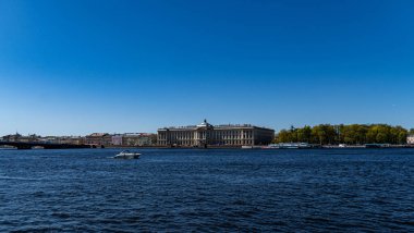 Parkta güzel bir yaz manzarası