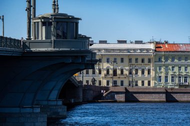 Stockholm şehri manzaralı, İsveç.
