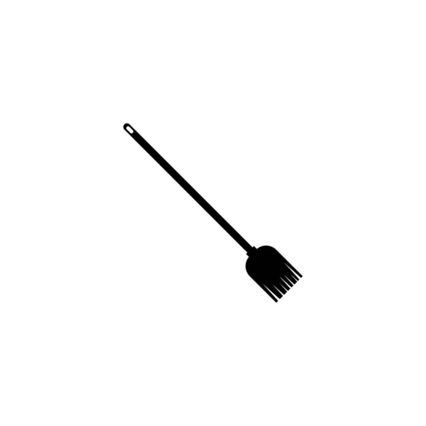 Broom Icon Vector Illustration Symbol Design — ストックベクタ