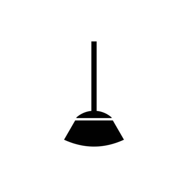 Broom Icon Vector Illustration Symbol Design — 图库矢量图片