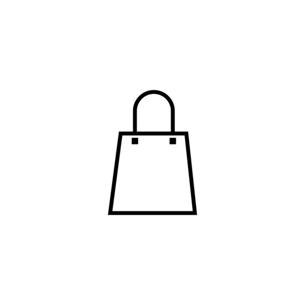 Bag Icon Vector Illustration Symbol Design — Stockvector