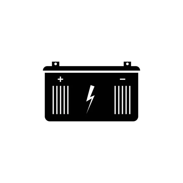 Batterie Symbol Vektor Illustration Logo Design — Stockvektor