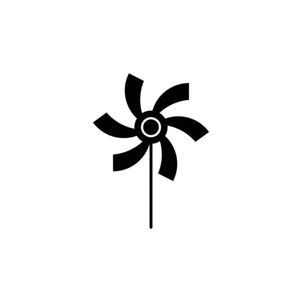 Paper Propeller Icon Vector Illustration Symbol Design — 스톡 벡터