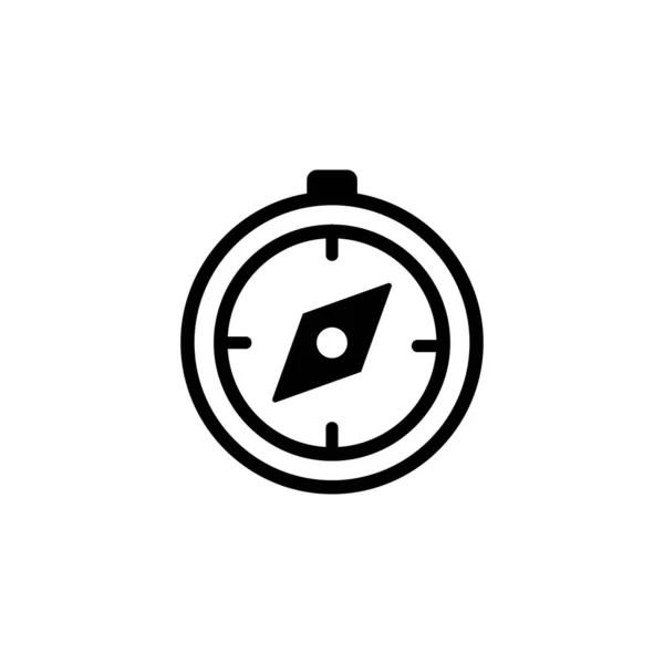Compass Icon Vector Illustration Symbol Design — Stock Vector