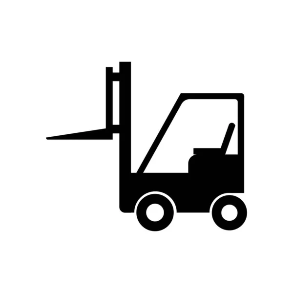 Forklift Εικονίδιο Διάνυσμα Εικονογράφηση Σύμβολο Σχεδιασμό — Διανυσματικό Αρχείο