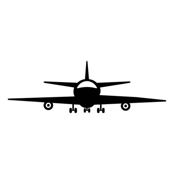 Flugzeug Symbol Vektor Illustration Symbol Design — Stockvektor