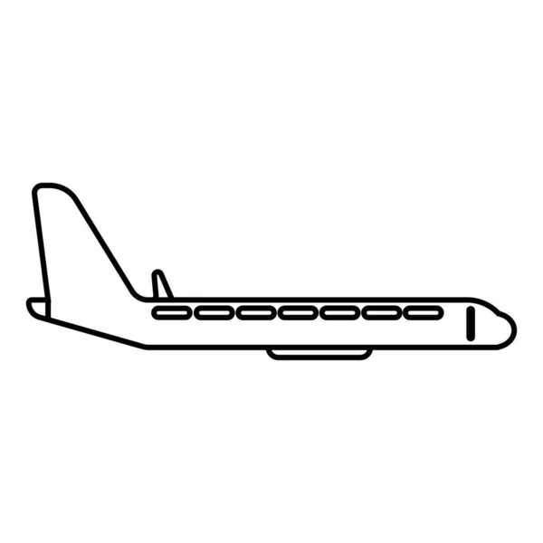 Icono Avión Vector Ilustración Símbolo Diseño — Archivo Imágenes Vectoriales