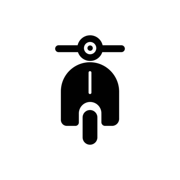 Vespa Scooter Icona Vettoriale Illustrazione Simbolo Design — Vettoriale Stock