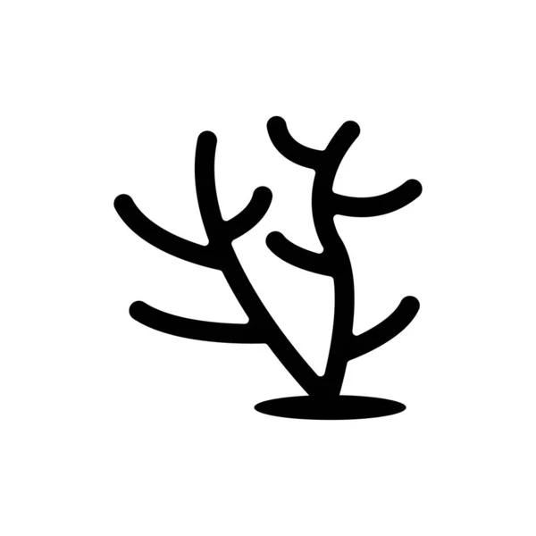 Кораловий Риф Іконка Векторні Ілюстрації Дизайн Символу — стоковий вектор