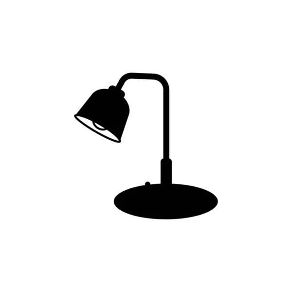 Tabel Lamp Pictogram Vector Illustratie Symbool Ontwerp — Stockvector