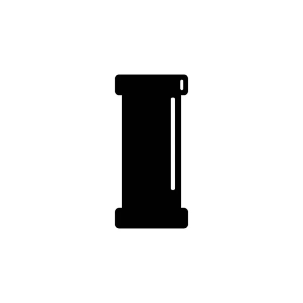 Ícones Conexão Tubos Acessórios Ilustração Vetorial Design Logotipo — Vetor de Stock
