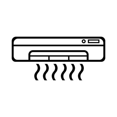 Klima simgesi vektör illüstrasyon sembolü tasarımı