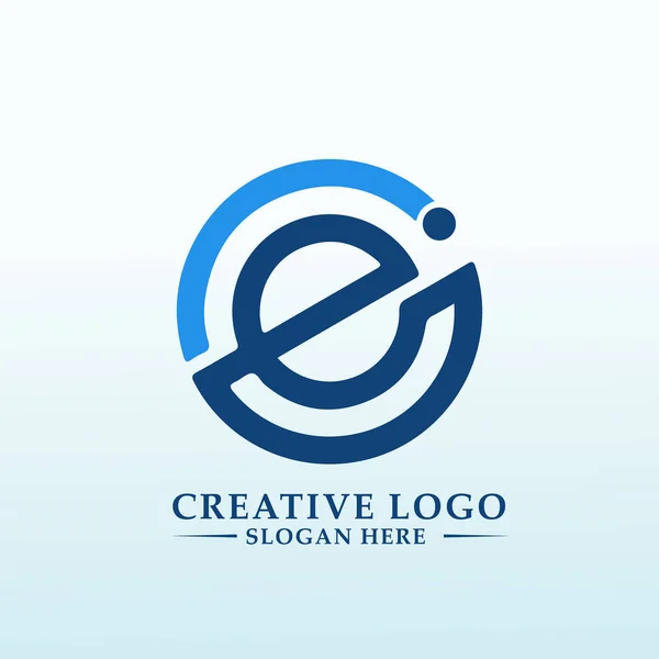 Diseñar Logotipo Para Una Carta Iniciativa Compensación Financiera Legal — Vector de stock