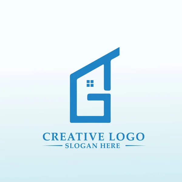 Logo Rozpoczęcie Inwestycji Firma List — Wektor stockowy