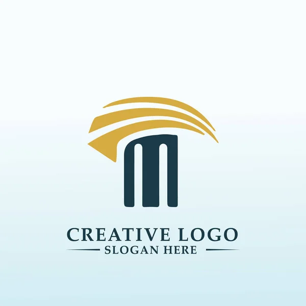 Nouveau Logo Pour Une Institution Financière Expansion Lettre — Image vectorielle