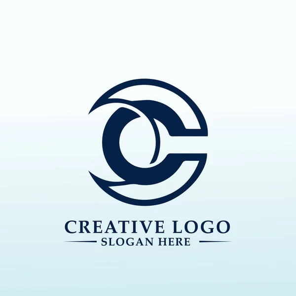 Technology Vector Logo Design Idea — Archivo Imágenes Vectoriales