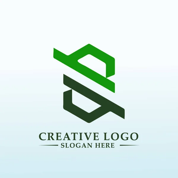 Logotipo Para Nosso Site Para Atrair Carta Pequenas Empresas — Vetor de Stock