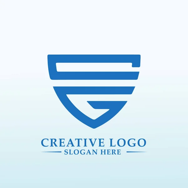 Powerful Logo Growing Wealth Management Insurance Company — Image vectorielle