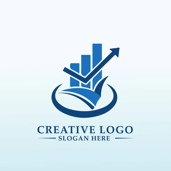 Küçük Işletme Vektör Logosu Tasarımı — Stok Vektör