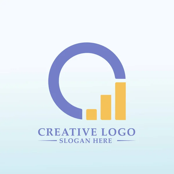 Emerging Crypto Currency Logo Design — Archivo Imágenes Vectoriales