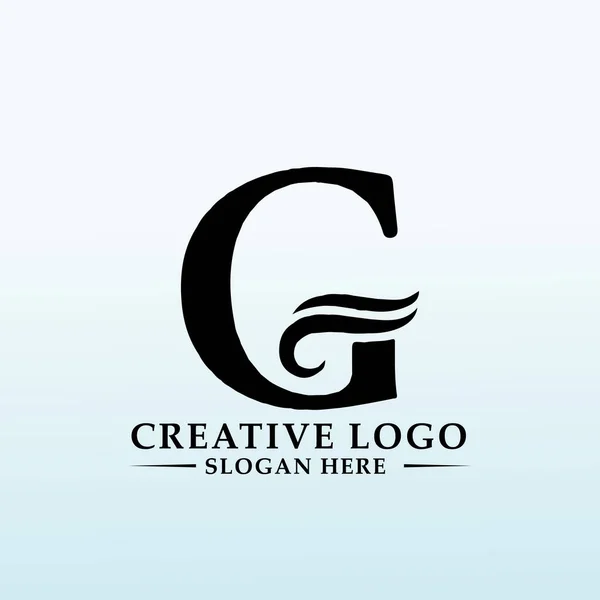 Real Estate Investment Company Logo Letter — Archivo Imágenes Vectoriales