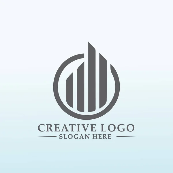 Design Next Global Financial Venture Capital Brand Logo Letter — Stockvektor