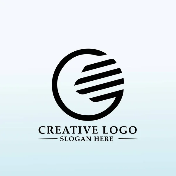 Design Next Global Financial Venture Capital Brand Logo Letter — Stok Vektör