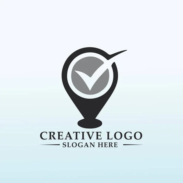 Professional Services Education Pen Icon Logo Vector — Stok Vektör