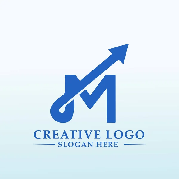 Tech Company Investment Letter Logo — 图库矢量图片