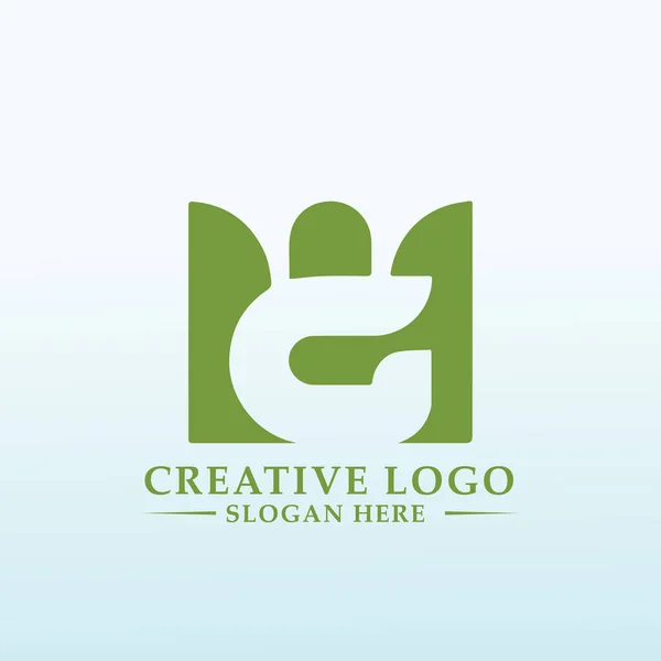 Інтелектуальної Торгівлі Бухгалтерського Фінансового Логотипу Літери — стоковий вектор