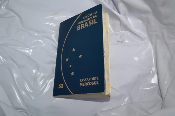 Brazilian Passports New Model 2016 High Quality Photo Front Cover — 图库照片