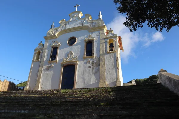 Our Lady Remedios Church Located Village Remedies Fernando Noronha High — Stock fotografie