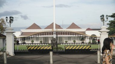 Malioboro Caddesi Yogyakarta 'daki devlet sarayı binası.