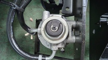 Araba motoru, motor, yakıt pompaları araba motoru.