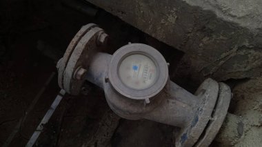 Atık su arıtımının kirli su sayacını kapat